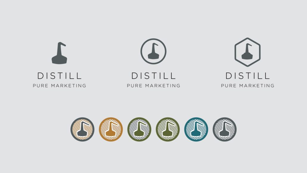 Brand Design for Distill Marketing