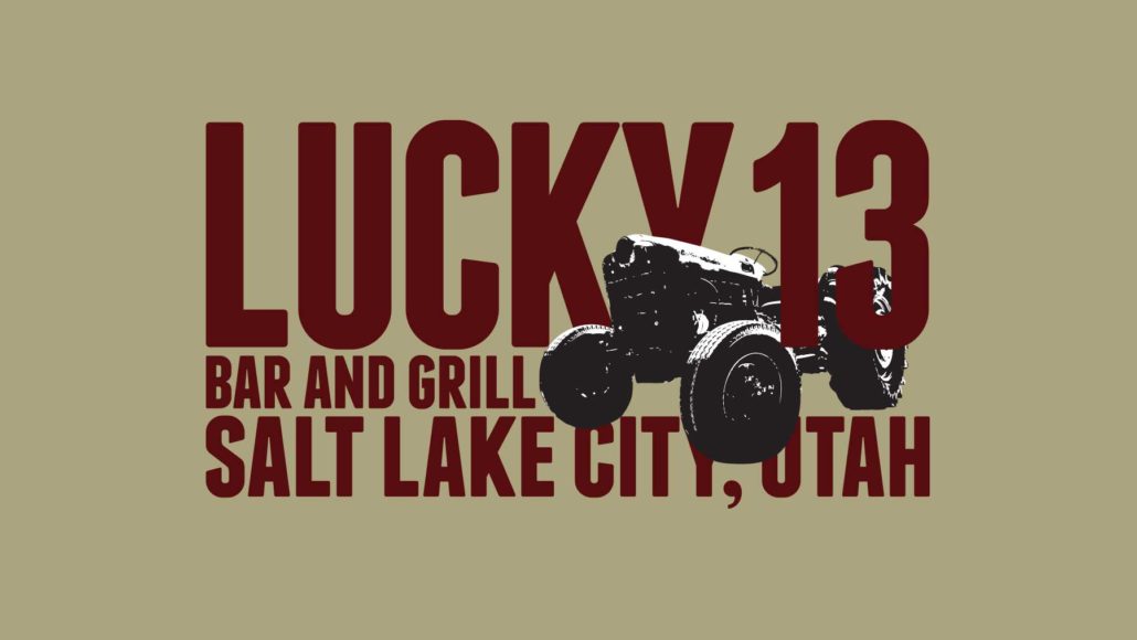 Lucky13 SLC Bar and Grill Logo