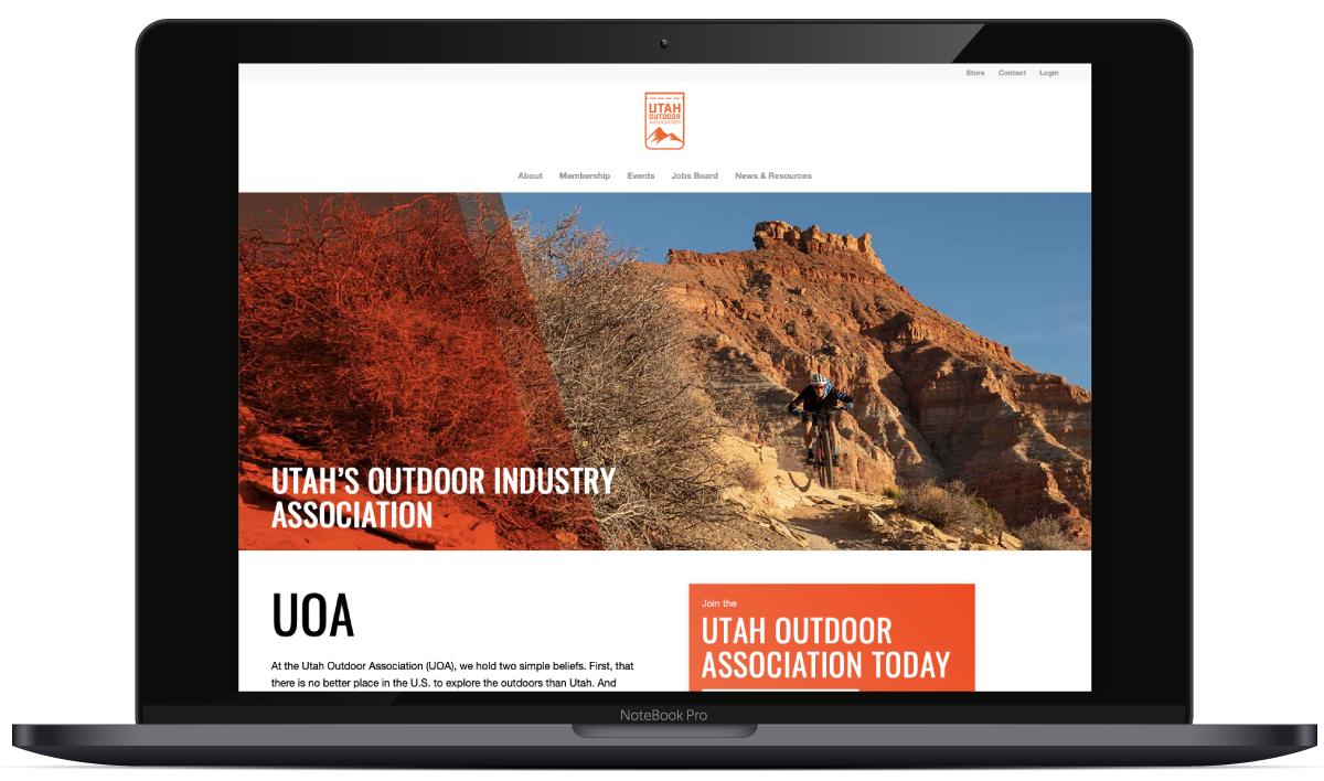 Responsive Web Design | Utah Outdoor Industry Association