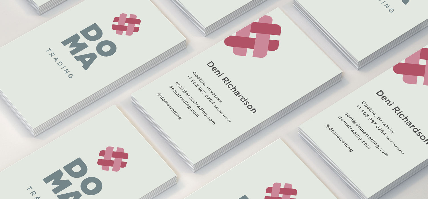 DOMA Trading | Branding and Business Cards